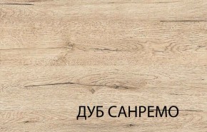 Кровать 140, OSKAR , цвет дуб Санремо в Перми - perm.ok-mebel.com | фото 4
