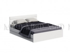 НЭНСИ NEW Кровать 1,4 м (Белый глянец холодный/Белый) в Перми - perm.ok-mebel.com | фото