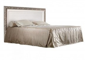 Кровать 2-х спальная (1,4 м) Тиффани штрих-лак/серебро (ТФКР140-1) в Перми - perm.ok-mebel.com | фото