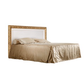 Кровать 2-х спальная (1,4 м)Тиффани штрих-лак/золото с подъемным механизмом (ТФКР140-2[7]) в Перми - perm.ok-mebel.com | фото