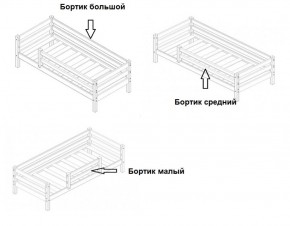 Кровать 2-х ярусная Сонечка с бортиками (лестница наклонная) в Перми - perm.ok-mebel.com | фото 4