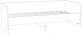 Кровать 900х2000 "Банни" НМ 041.38 с основанием (Бисквит) в Перми - perm.ok-mebel.com | фото 4