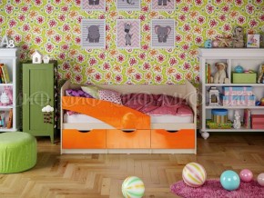 Кровать Бабочки (Оранжевый металлик) 1800 в Перми - perm.ok-mebel.com | фото