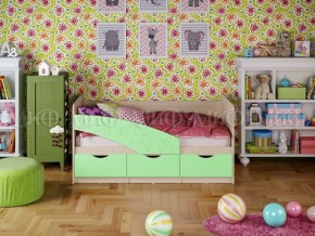 Кровать Бабочки (Салатовый матовый) 1600 в Перми - perm.ok-mebel.com | фото