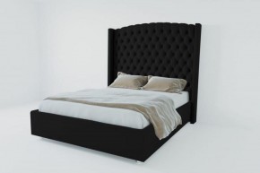 Кровать Берлин ЛЮКС без основания 800 (экокожа кольт ч) в Перми - perm.ok-mebel.com | фото