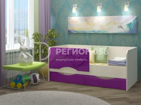Кровать Дельфин-2 МДФ (фасад 3D) 1600 в Перми - perm.ok-mebel.com | фото 12