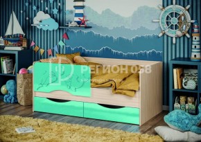 Кровать Дельфин-2 МДФ (фасад 3D) 1600 в Перми - perm.ok-mebel.com | фото 8