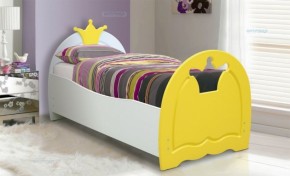 Кровать детская Корона (700*1400) МДФ матовый в Перми - perm.ok-mebel.com | фото 1