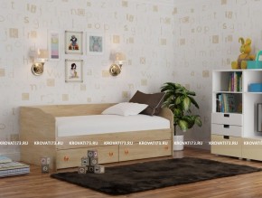 Кровать детская Панда + 2 ящика (1000) в Перми - perm.ok-mebel.com | фото 1
