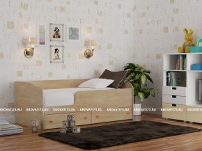 Кровать детская Панда + борт + 2 ящика (1000) в Перми - perm.ok-mebel.com | фото