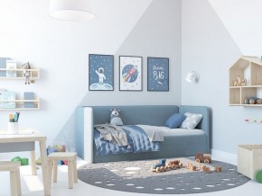 Кровать-диван Leonardo 160*70 (Голубой) + боковина в Перми - perm.ok-mebel.com | фото 5
