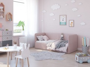 Кровать-диван Leonardo 160*70 (Розовый) + боковина в Перми - perm.ok-mebel.com | фото 5