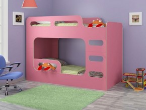 Кровать двухъярусная Дельта-Макс-20.03 Розовый в Перми - perm.ok-mebel.com | фото 1