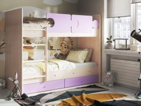 Кровать двухъярусная "Тетрис" (щиты) с бортиками + ящики в Перми - perm.ok-mebel.com | фото 4