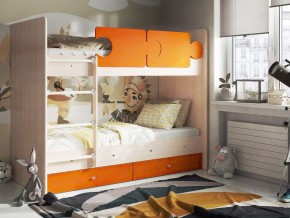 Кровать двухъярусная "Тетрис" (щиты) с бортиками + ящики в Перми - perm.ok-mebel.com | фото 5