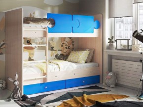 Кровать двухъярусная "Тетрис" (щиты) с бортиками + ящики в Перми - perm.ok-mebel.com | фото 6