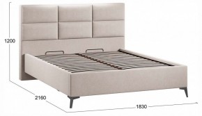 Кровать двуспальная Делана с ПМ Тип 1 в Перми - perm.ok-mebel.com | фото 4