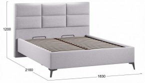 Кровать двуспальная Делана с ПМ Тип 1 в Перми - perm.ok-mebel.com | фото 4