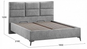 Кровать двуспальная Делана с ПМ Тип 1 в Перми - perm.ok-mebel.com | фото 4