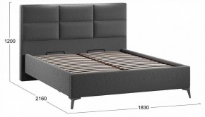 Кровать двуспальная Делана с ПМ Тип 1 в Перми - perm.ok-mebel.com | фото 4