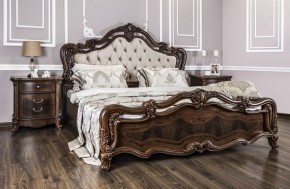 Кровать двуспальная Илона с мягким изголовьем (1800) караваджо в Перми - perm.ok-mebel.com | фото 1