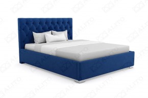 Кровать Ева интерьерная +основание (90х200) 5 кат. ткани в Перми - perm.ok-mebel.com | фото