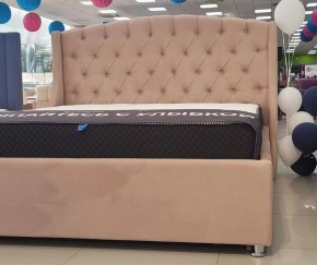 Кровать Франческа + Решетка+ПМ+Дно (1800) в Перми - perm.ok-mebel.com | фото 2