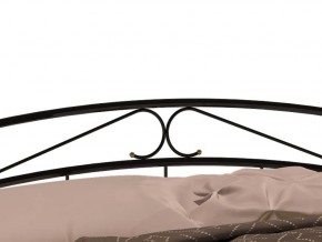 Кровать Гарда-15 с основанием (1200) черная в Перми - perm.ok-mebel.com | фото 5