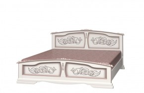 ЕЛЕНА Кровать из массива 1400 (Дуб Молочный) в Перми - perm.ok-mebel.com | фото
