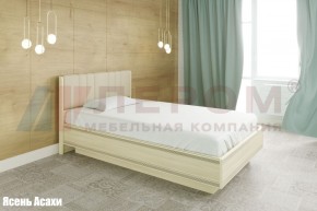 Кровать КР-1011 с мягким изголовьем в Перми - perm.ok-mebel.com | фото