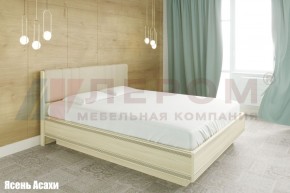 Кровать КР-1013 с мягким изголовьем в Перми - perm.ok-mebel.com | фото 1