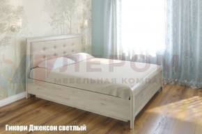Кровать КР-1033 с мягким изголовьем в Перми - perm.ok-mebel.com | фото