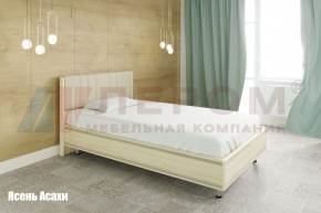 Кровать КР-2011 с мягким изголовьем в Перми - perm.ok-mebel.com | фото 1