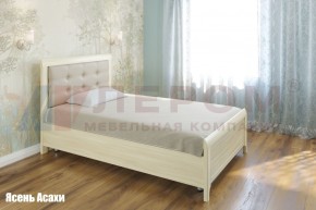 Кровать КР-2031 с мягким изголовьем в Перми - perm.ok-mebel.com | фото
