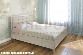 Кровать КР-2033 с мягким изголовьем в Перми - perm.ok-mebel.com | фото