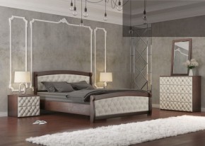 Кровать Магнат с мягкими спинками (1400*1900) в Перми - perm.ok-mebel.com | фото