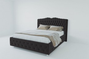 Кровать Нягань с ПМ 1200 (экокожа кольт ч) в Перми - perm.ok-mebel.com | фото 2