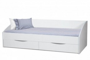 Кровать одинарная "Фея - 3" симметричная New (2000Х900) белая в Перми - perm.ok-mebel.com | фото