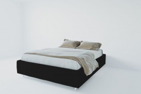 Кровать Подиум с ортопедическим основанием 800 (экокожа кольт ч) в Перми - perm.ok-mebel.com | фото