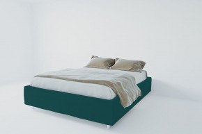 Кровать Подиум с ортопедическим основанием 800 (велюр бирюзовый) в Перми - perm.ok-mebel.com | фото