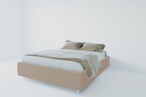 Кровать Подиум с ортопедическим основанием 800 (велюр серый) в Перми - perm.ok-mebel.com | фото