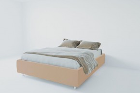 Кровать Подиум с ортопедическим основанием 800 (велюр светло-серый) в Перми - perm.ok-mebel.com | фото