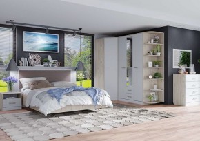 Кровать "Милана" с мягкой спинкой БЕЗ основания 1600х2000 в Перми - perm.ok-mebel.com | фото 2