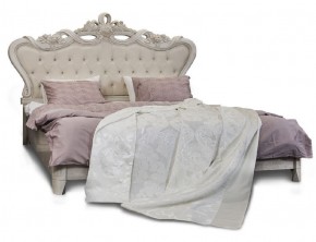 Кровать с мягким изголовьем Афина 1600 (крем корень) в Перми - perm.ok-mebel.com | фото