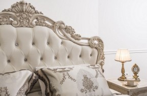 Кровать с мягким изголовьем Патрисия (1600) крем в Перми - perm.ok-mebel.com | фото 5