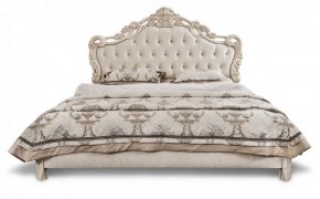 Кровать с мягким изголовьем "Патрисия" с основанием (1800) крем в Перми - perm.ok-mebel.com | фото