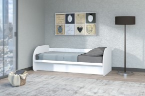 Кровать Сказка с ПМ 900 (Белый текстурный) в Перми - perm.ok-mebel.com | фото