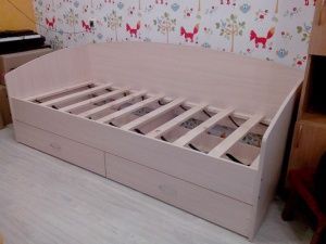 Кровать Соло-софа 1 с ящиками в Перми - perm.ok-mebel.com | фото 2