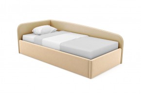 Кровать угловая Лэсли интерьерная +настил ДСП (80х200) 1 кат. ткани в Перми - perm.ok-mebel.com | фото