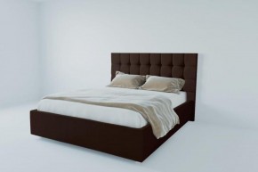 Кровать Венеция без основания 1200 (экокожа коричневая) в Перми - perm.ok-mebel.com | фото